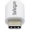 StarTech.com 1m (3,3 pėdų) baltas USB-C įkrovimo laidas 2 vnt. rinkinys, USB-C laidas, USB 2.0 Type-C nešiojamojo kompiuterio įkroviklio laidas, 60W 3A galios tiekimas, TPE apvalkalas, USB-C duomenų perdavimo laidas, M/M
