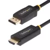 StarTech.com 4m DisplayPort į HDMI adapterio laidas, 4K 60Hz su HDR, DP į HDMI 2.0b, aktyvus vaizdo keitiklis, DisplayPort staliniam kompiuteriui į HDMI monitorių