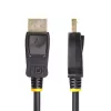 StarTech.com 3m DisplayPort į HDMI adapterio laidas, 4K 60Hz su HDR, DP į HDMI 2.0b, aktyvus vaizdo keitiklis, DisplayPort staliniam kompiuteriui prie HDMI monitoriaus