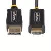 StarTech.com 3m DisplayPort į HDMI adapterio laidas, 4K 60Hz su HDR, DP į HDMI 2.0b, aktyvus vaizdo keitiklis, DisplayPort staliniam kompiuteriui prie HDMI monitoriaus