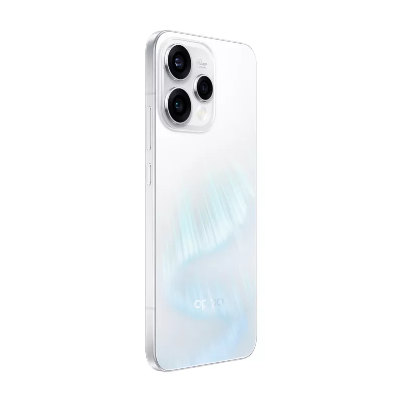 OPPO Reno15 5G 16,7 cm (6,59 colio) dvisim kortelių palaikymas Android 16.0 USB Type-C 8 GB 512 GB 6500 mAh Baltas