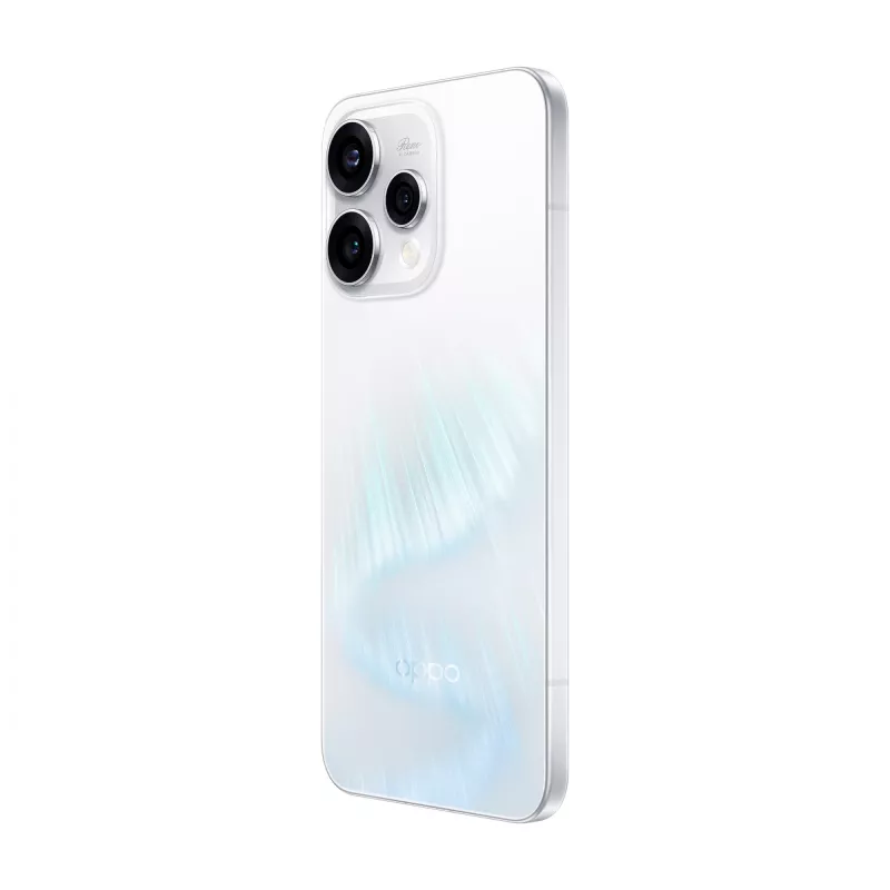 OPPO Reno15 5G 16,7 cm (6,59 colio) dvisim kortelių palaikymas Android 16.0 USB Type-C 8 GB 512 GB 6500 mAh Baltas