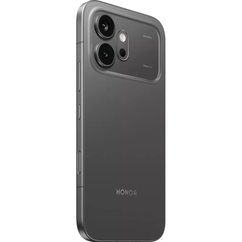 Honor 600 5G 16,7 cm (6,57 col.) dviejų SIM kortelių Android 16.0 USB Type-C 8 GB 512 GB 6400 mAh Juoda