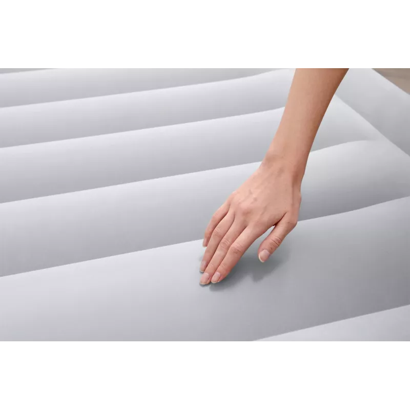 Bestway Tritech pripučiamas čiužinys Queen su įmontuotu siurbliu ir antimikrobine danga 2,03 m x 1,52 m x 51 cm