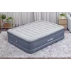 Bestway Tritech pripučiamas čiužinys Queen su įmontuotu siurbliu ir antimikrobine danga 2,03 m x 1,52 m x 51 cm