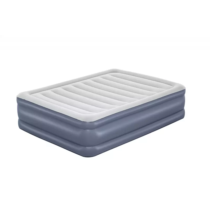 Bestway Tritech pripučiamas čiužinys Queen su įmontuotu siurbliu ir antimikrobine danga 2,03 m x 1,52 m x 51 cm