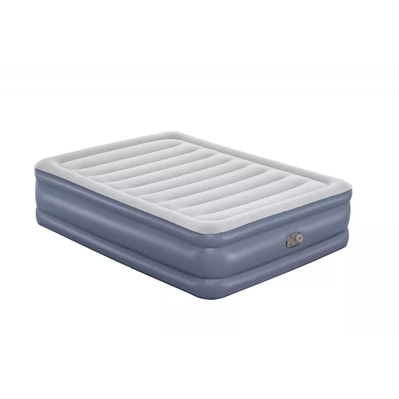 Bestway Tritech pripučiamas čiužinys Queen su įmontuotu siurbliu ir antimikrobine danga 2,03 m x 1,52 m x 51 cm