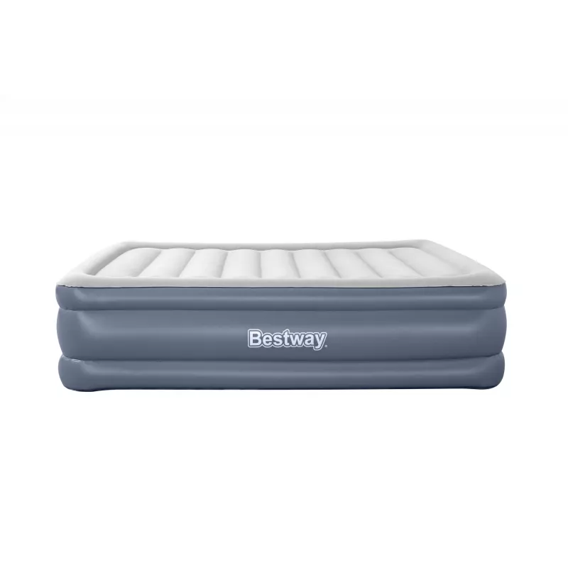 Bestway Tritech pripučiamas čiužinys Queen su įmontuotu siurbliu ir antimikrobine danga 2,03 m x 1,52 m x 51 cm