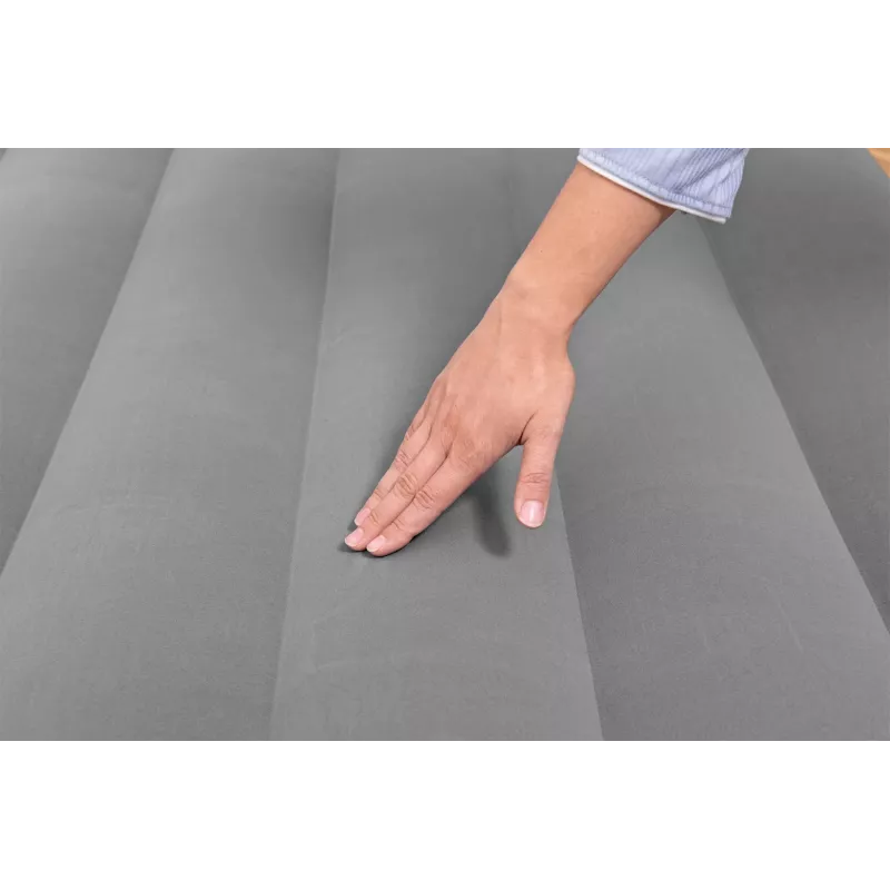 Pripučiamas čiužinys Bestway Tritech Queen su įmontuotu siurbliu ir antimikrobine danga 2,03 m x 1,52 m x 46 cm