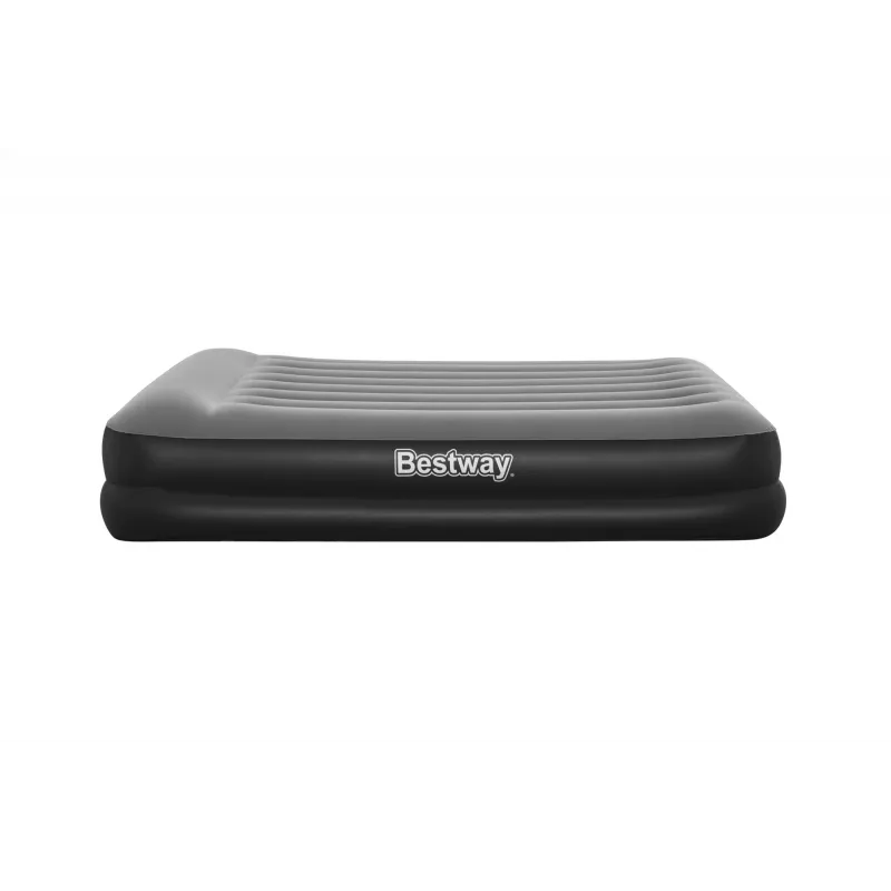 Pripučiamas čiužinys Bestway Tritech Queen su įmontuotu siurbliu ir antimikrobine danga 2,03 m x 1,52 m x 46 cm