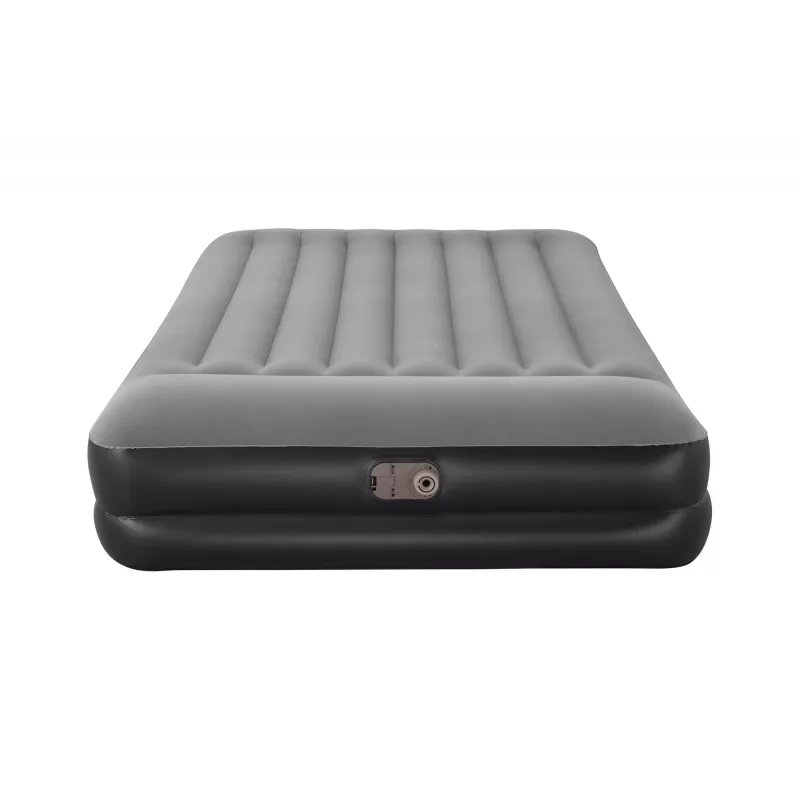 Pripučiamas čiužinys Bestway Tritech Queen su įmontuotu siurbliu ir antimikrobine danga 2,03 m x 1,52 m x 46 cm