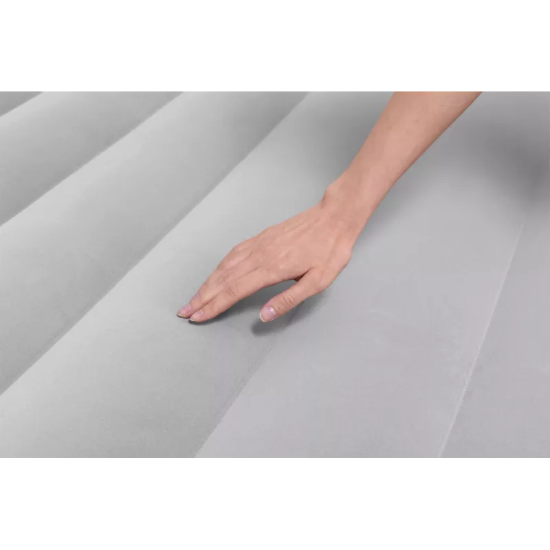 Bestway Tritech pripučiamas čiužinys Queen su įmontuotu siurbliu ir antimikrobine danga 2,03 m x 1,52 m x 46 cm
