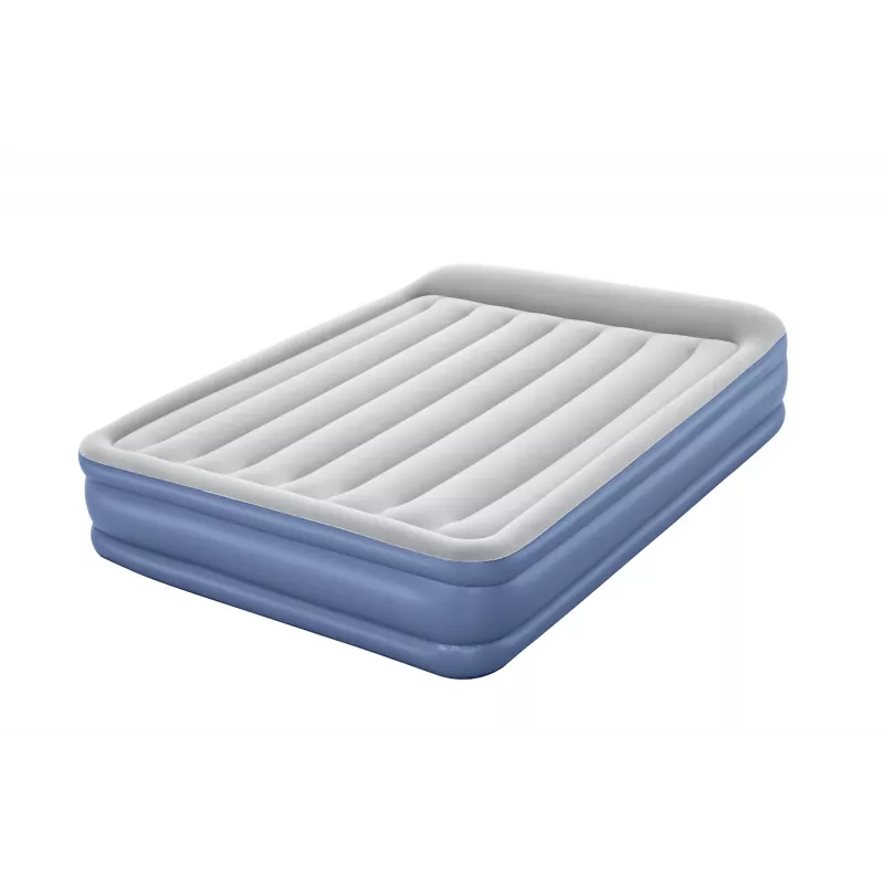 Bestway Tritech pripučiamas čiužinys Queen su įmontuotu siurbliu ir antimikrobine danga 2,03 m x 1,52 m x 46 cm