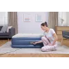 Bestway Tritech pripučiamas čiužinys Queen su įmontuotu siurbliu ir antimikrobine danga 2,03 m x 1,52 m x 46 cm