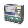 Bestway Tritech pripučiamas čiužinys Queen su įmontuotu siurbliu ir antimikrobine danga 2,03 m x 1,52 m x 46 cm