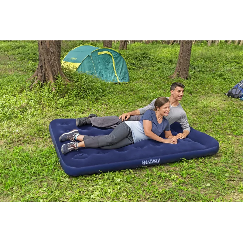 Bestway pripučiamas čiužinys Full su įmontuotu kojiniu siurbliu 1,91 m x 1,37 m x 28 cm