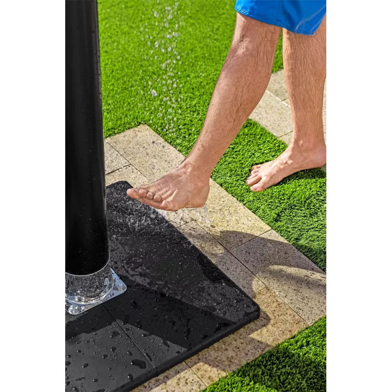 Bestway SolarFlow 8 L lauko dušas, laisvai pastatomas, juodas, nerūdijantis plienas, 8 L, EN1112, 500 mm, 500 mm