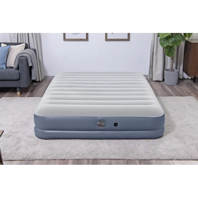 Bestway Tritech pripučiamas čiužinys Queen su įkraunamu siurbliu 2.03 m x 1.52 m x 36 cm