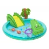Bestway Crocodile Cove pripučiamas vandens žaidimų centras ir baseinas vaikams 2,24 m x 1,81 m x 72 cm