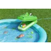 Bestway Crocodile Cove pripučiamas vandens žaidimų centras ir baseinas vaikams 2,24 m x 1,81 m x 72 cm