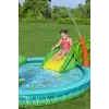 Bestway Crocodile Cove pripučiamas vandens žaidimų centras ir baseinas vaikams 2,24 m x 1,81 m x 72 cm