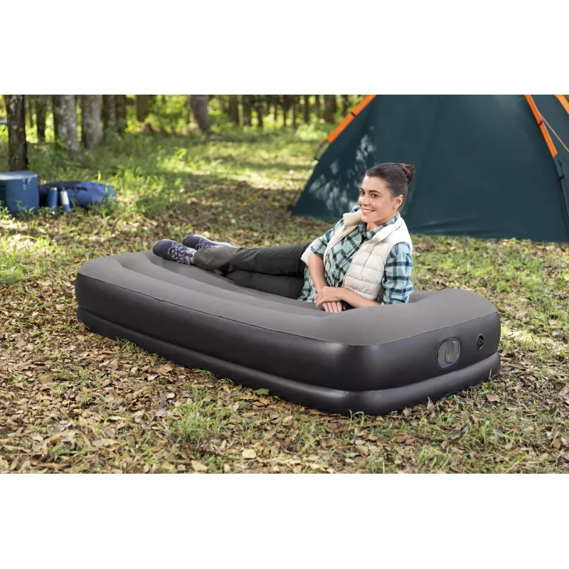 Pripučiamas čiužinys Bestway Tritech Twin su įmontuotu USB siurbliu 1,91 m x 97 cm x 36 cm