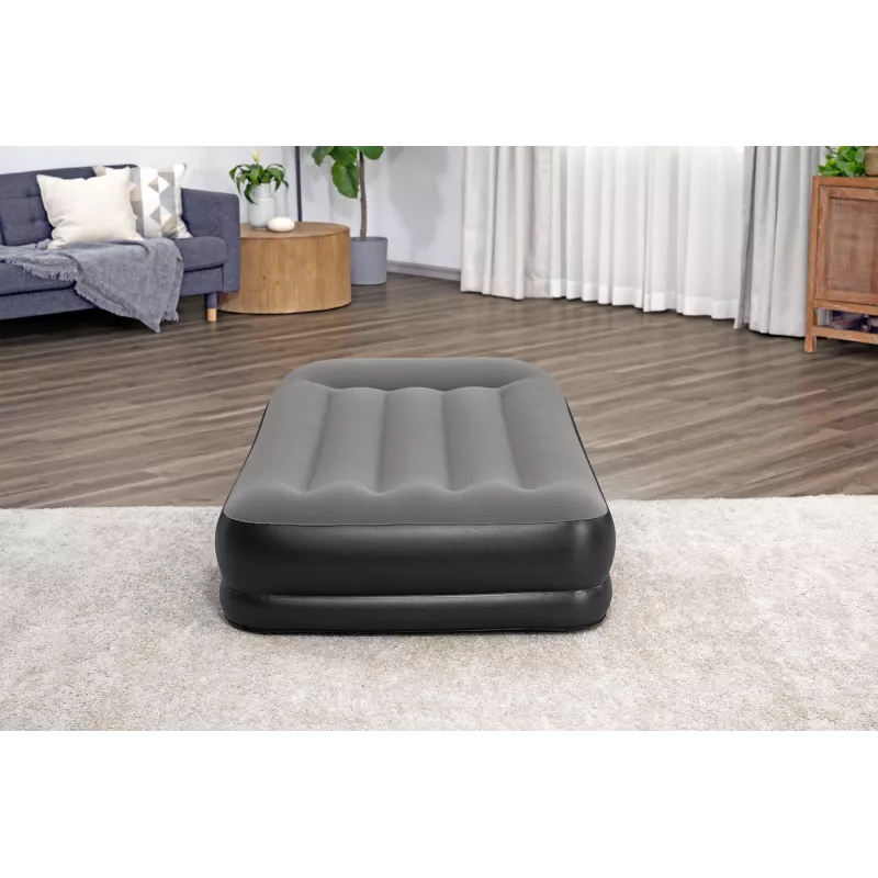 Pripučiamas čiužinys Bestway Tritech Twin su įmontuotu USB siurbliu 1,91 m x 97 cm x 36 cm