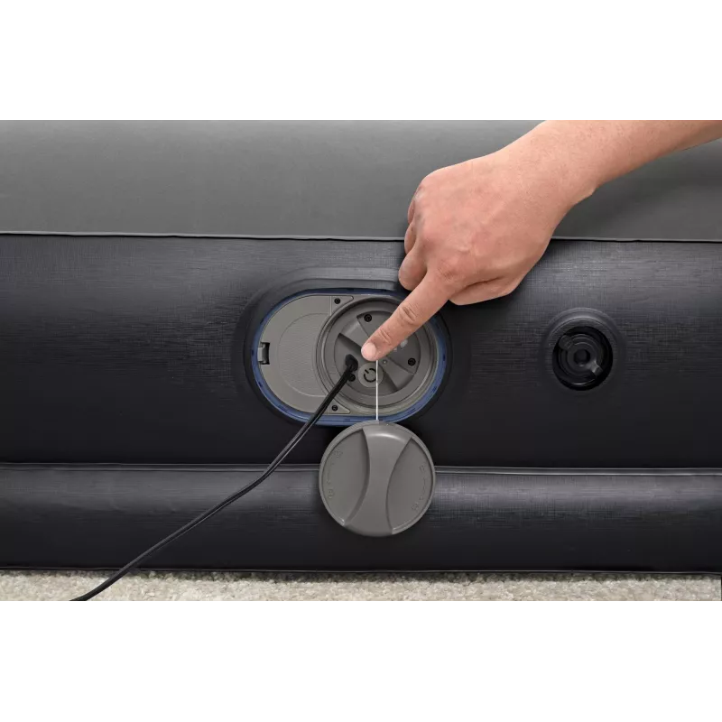 Pripučiamas čiužinys Bestway Tritech Twin su įmontuotu USB siurbliu 1,91 m x 97 cm x 36 cm
