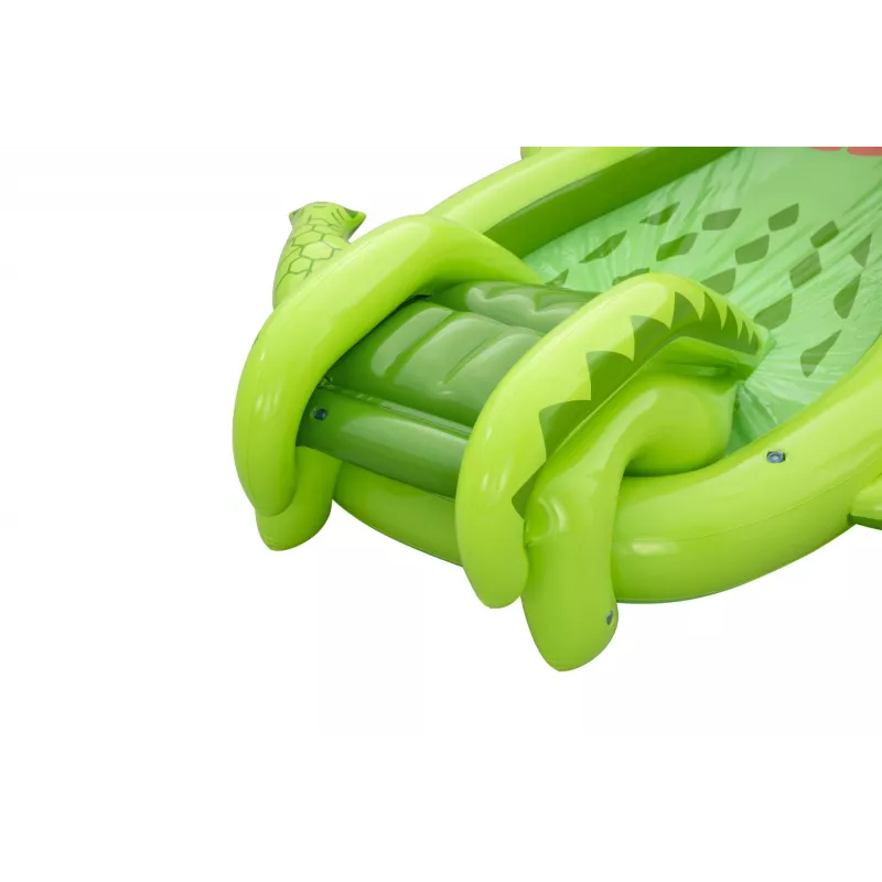 Bestway Later Gator vaikiškas pripučiamas vandens žaidimų centras ir baseinas 2,34 m x 1,63 m x 87 cm