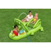 Bestway Later Gator vaikiškas pripučiamas vandens žaidimų centras ir baseinas 2,34 m x 1,63 m x 87 cm