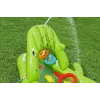 Bestway Later Gator vaikiškas pripučiamas vandens žaidimų centras ir baseinas 2,34 m x 1,63 m x 87 cm