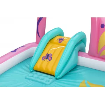 Bestway Butterfly Wonder pripučiamas vandens žaidimų centras ir baseinas 1,80 m x 1,80 m x 1,17 m