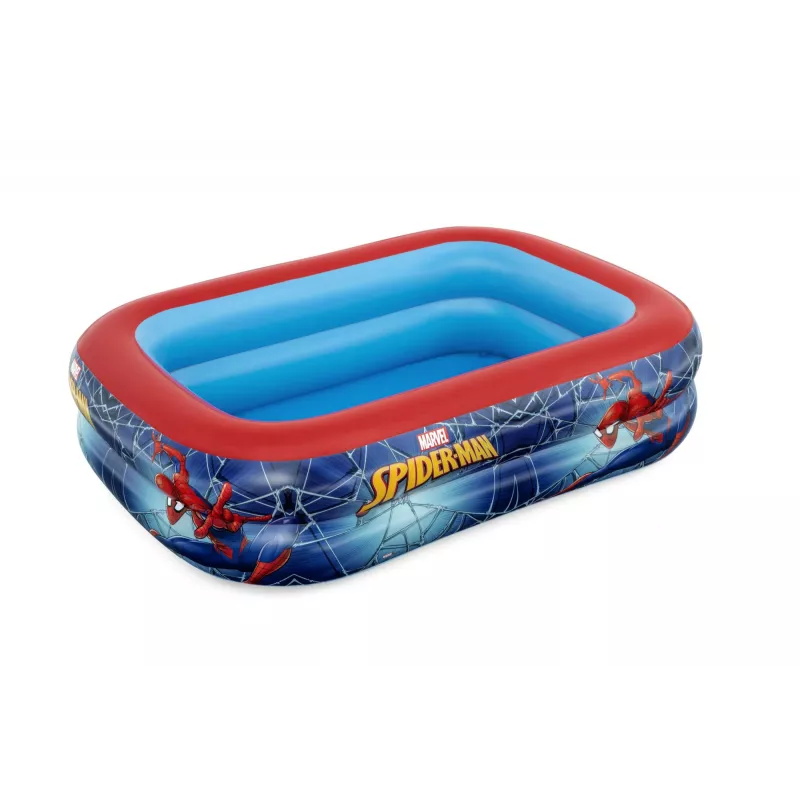 Bestway Play Pool pripučiamas baseinas, 450 L, stačiakampis, Spider-Man