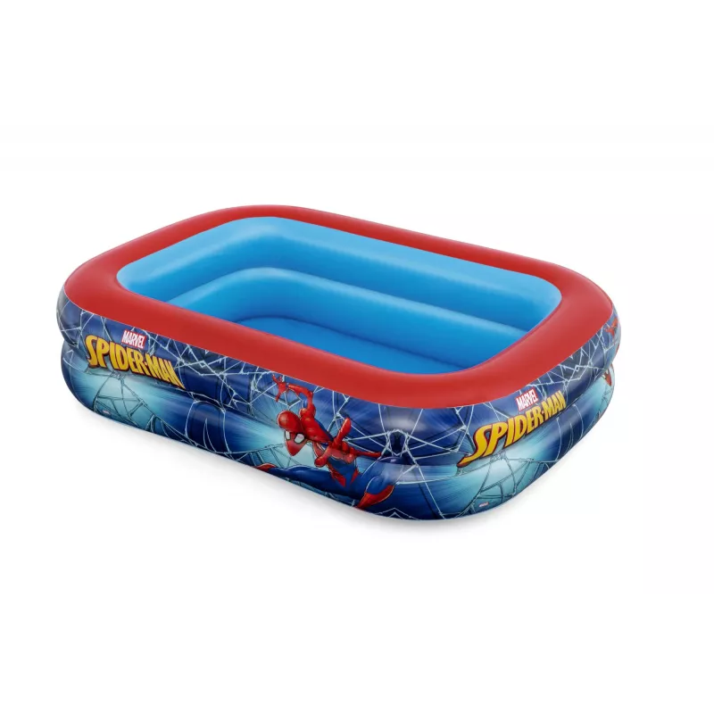 Bestway Play Pool pripučiamas baseinas, 450 L, stačiakampis, Spider-Man
