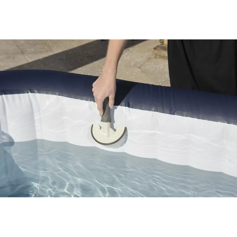 Bestway Lay-Z-Spa viskas viename įrankių rinkinys, valymo rinkinys, bet kokiam prekės ženklui, pilka, balta, geltona, 394 g, spalvota dėžutė, 80 mm