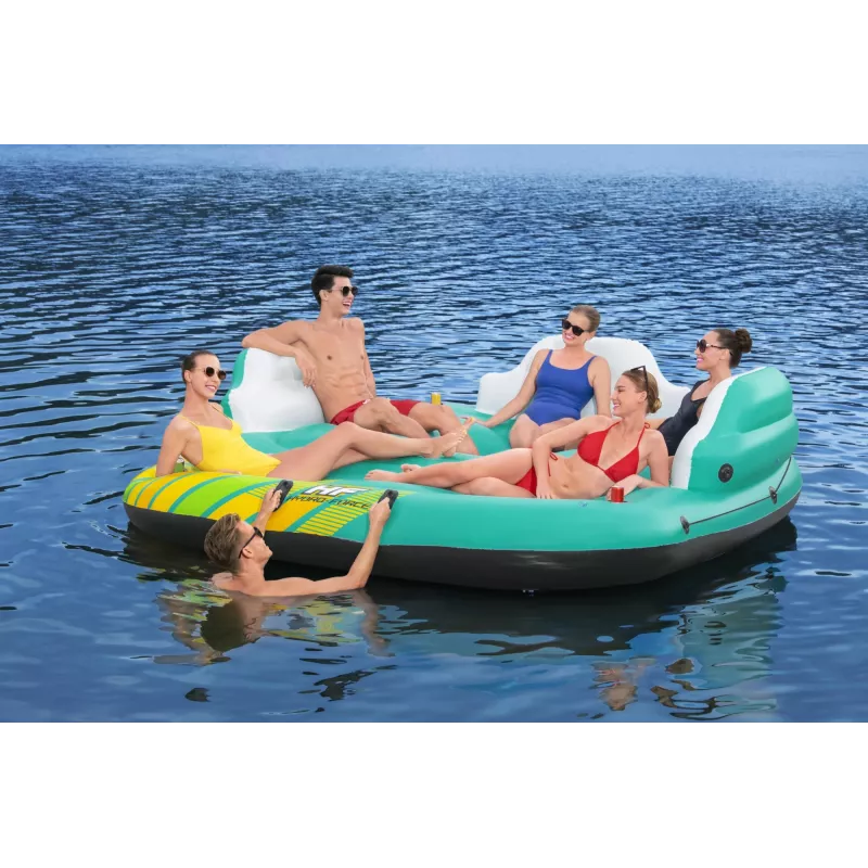 Bestway Hydro-Force 9'10 inch x 9'/3.00m x 2.75m Sunny Lounge Island plaukiojanti sala