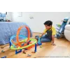 Hot Wheels Action Loop Cyclone Challenge Trasų Rinkinys su 1:64 Mastelio Automobiliuku, Lengvas Laikymas