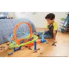 Hot Wheels Action Loop Cyclone Challenge Trasų Rinkinys su 1:64 Mastelio Automobiliuku, Lengvas Laikymas