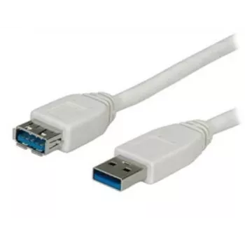 Nilox USB3.0 laidas 0,8 m USB A – USB A 4,8 Gbit/s baltas