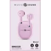 „Music Sound Breeze“ kapsuliniai „Bluetooth“ ausinės su spalvotu dėklu
