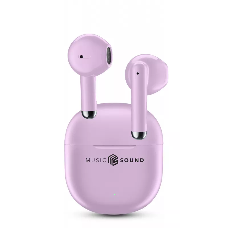 „Music Sound Breeze“ kapsuliniai „Bluetooth“ ausinės su spalvotu dėklu