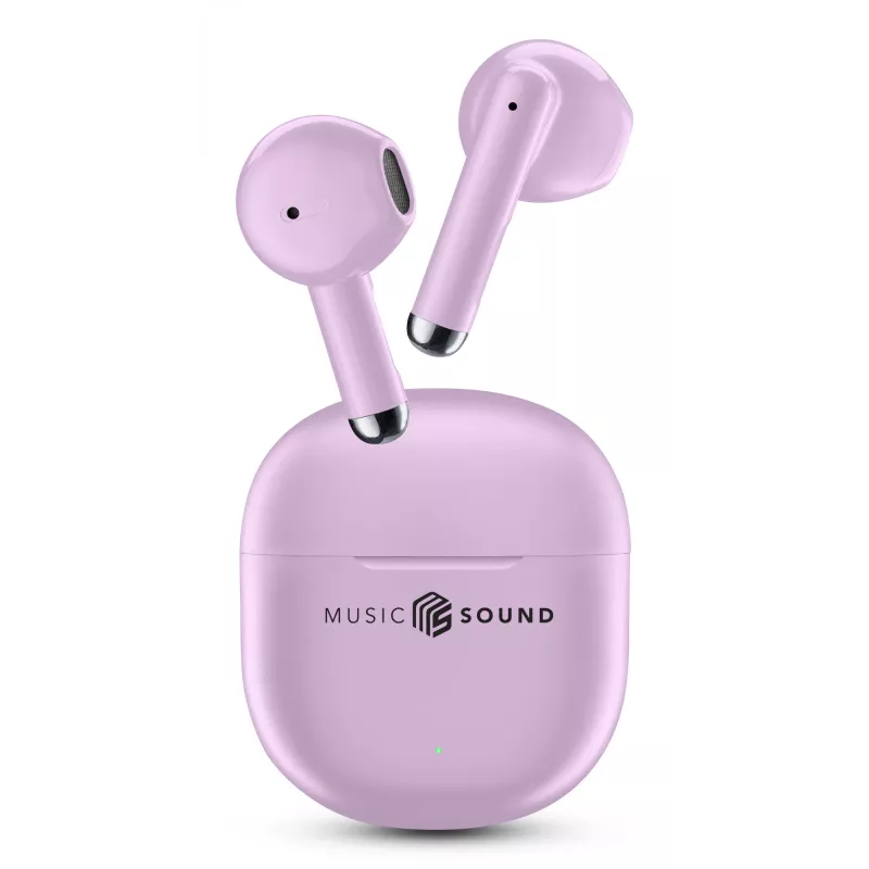 „Music Sound Breeze“ kapsuliniai „Bluetooth“ ausinės su spalvotu dėklu