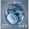 Music Sound MAXI3 belaidės ausinės su aktyviu triukšmo slopinimu
