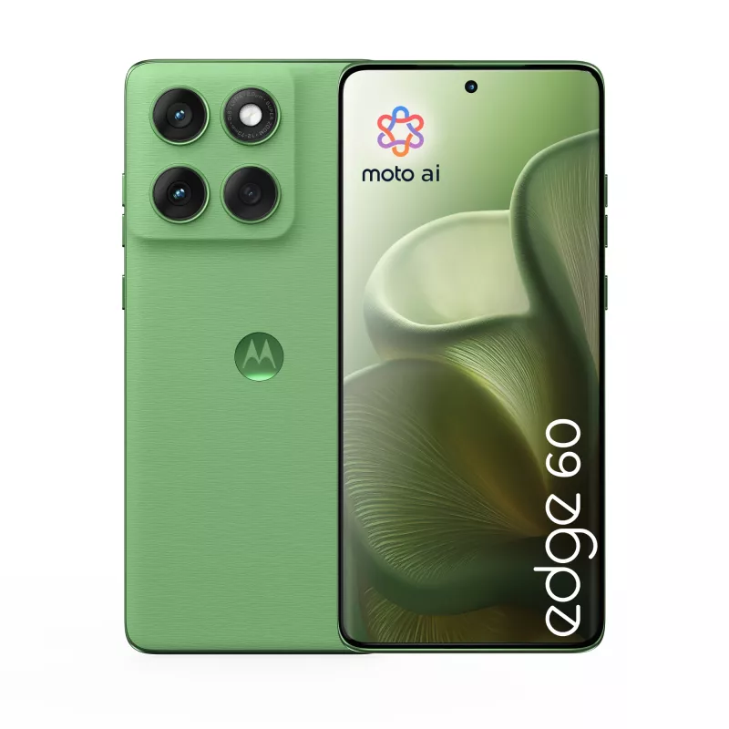 Motorola edge 60 16,9 cm (6,67 colio) Dual SIM Android 15 5G USB Type-C 12 GB 512 GB 5200 mAh Žalias
