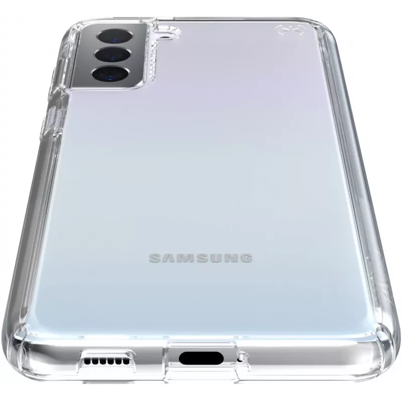 Speck Presidio Perfect Clear dėklas Samsung Galaxy S21+ 5G (6,7 colių) – permatomas