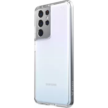 Speck Presidio Perfect Clear dėklas Samsung Galaxy S21 Ultra 5G – skaidrus