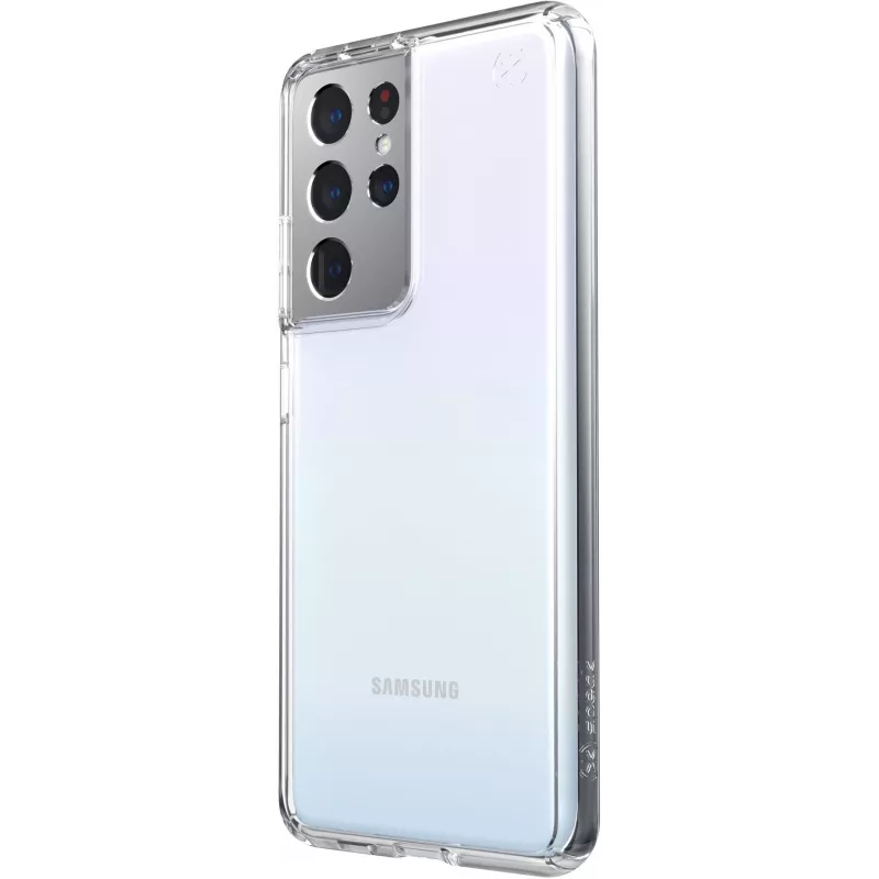 Speck Presidio Perfect Clear dėklas Samsung Galaxy S21 Ultra 5G – skaidrus