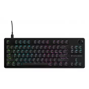 Turtle Beach Vulcan II TKL klaviatūra mechaninė žaidimams USB QWERTY vokiška juoda