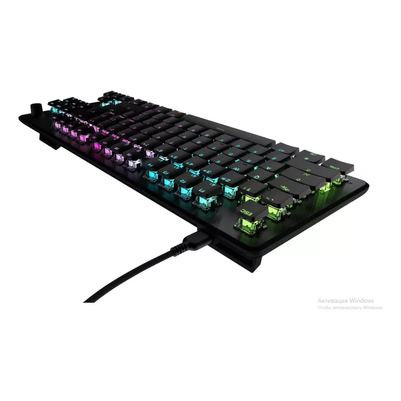 Turtle Beach Vulcan II TKL klaviatūra mechaninė žaidimams USB QWERTY vokiška juoda