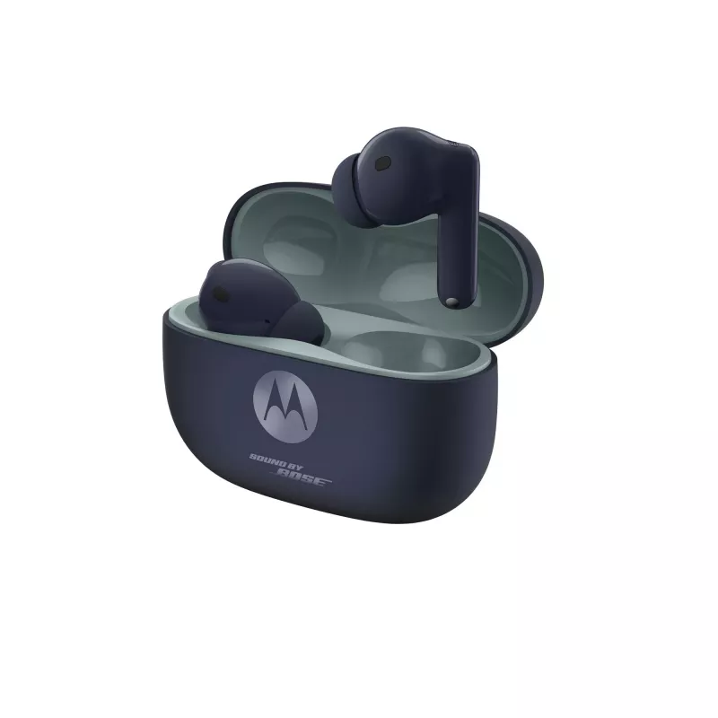 Motorola moto buds 2 plus Belaidės ausinės Į ausį Skambučiai/Muzika USB Type-C Mėlynos